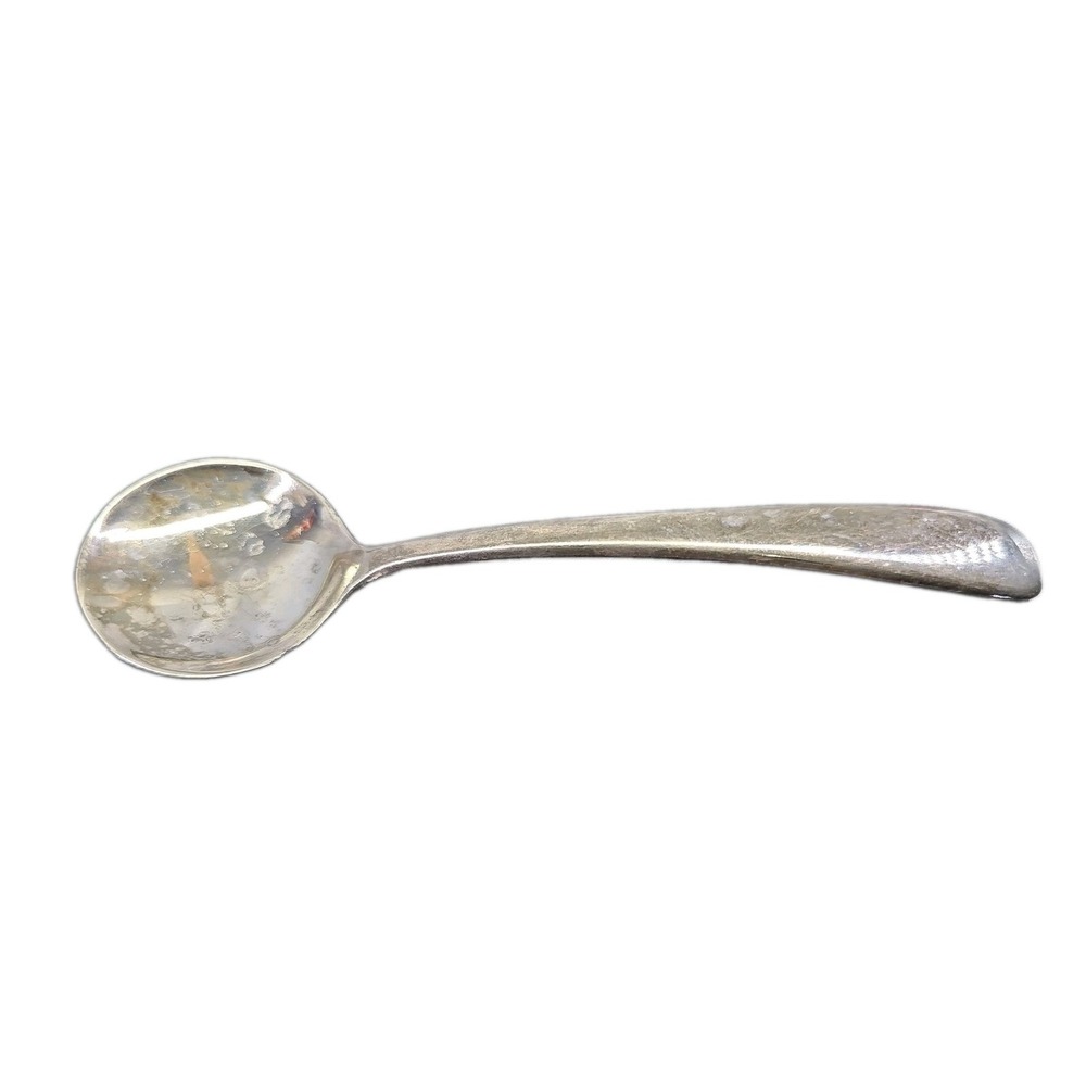 Vintage EALES 1779 Silver Plated Small Soup Spoon  - Made in Italy - 6 inches